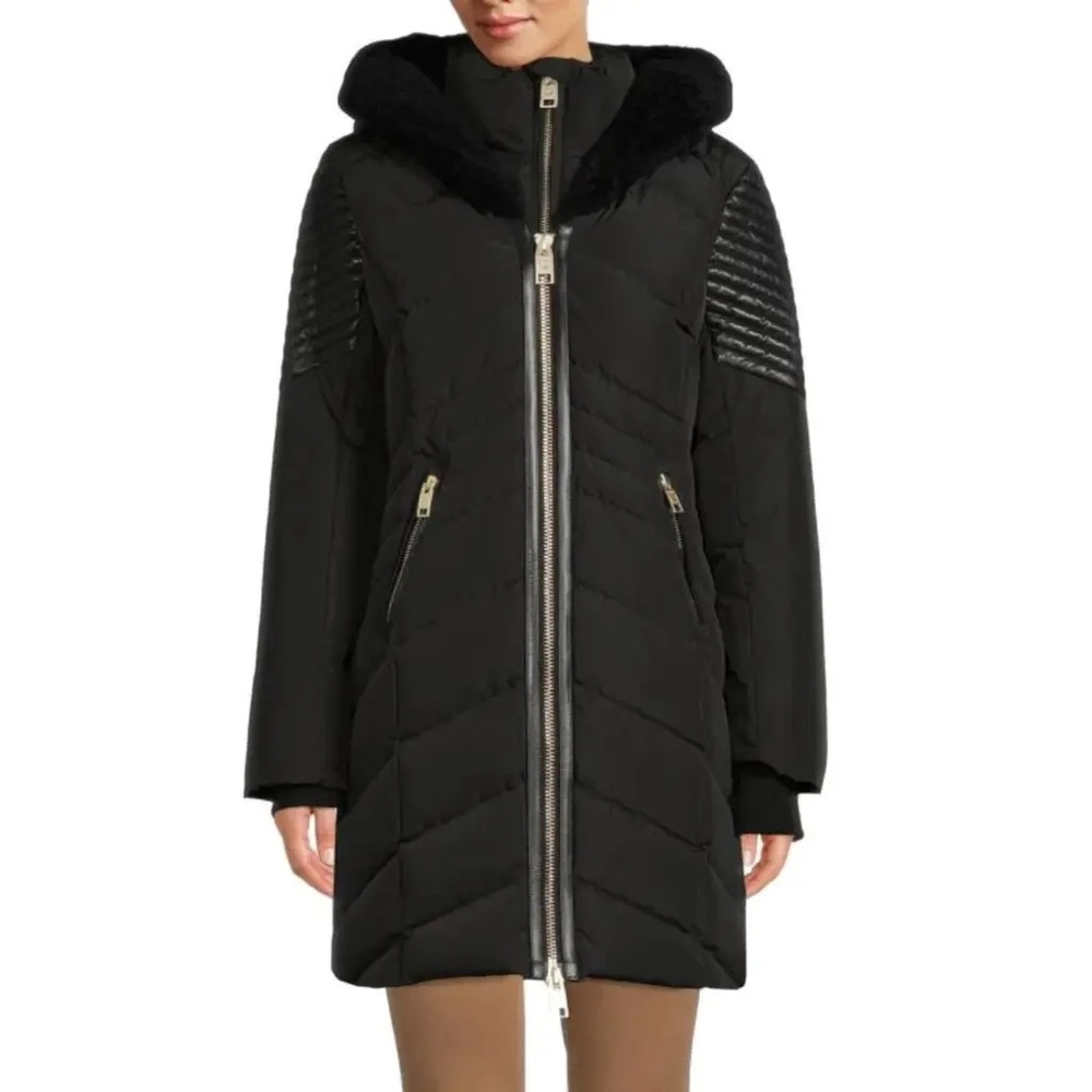 Women's SERIES by NICOLE BENISTI Sheepskin and Down Parka
